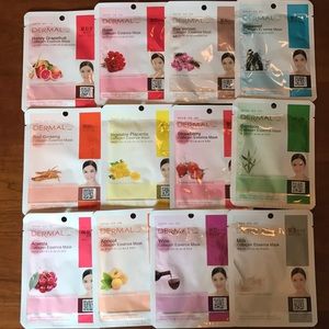 Bundle of Dermal Korean Collagen Sheet Masks (12)